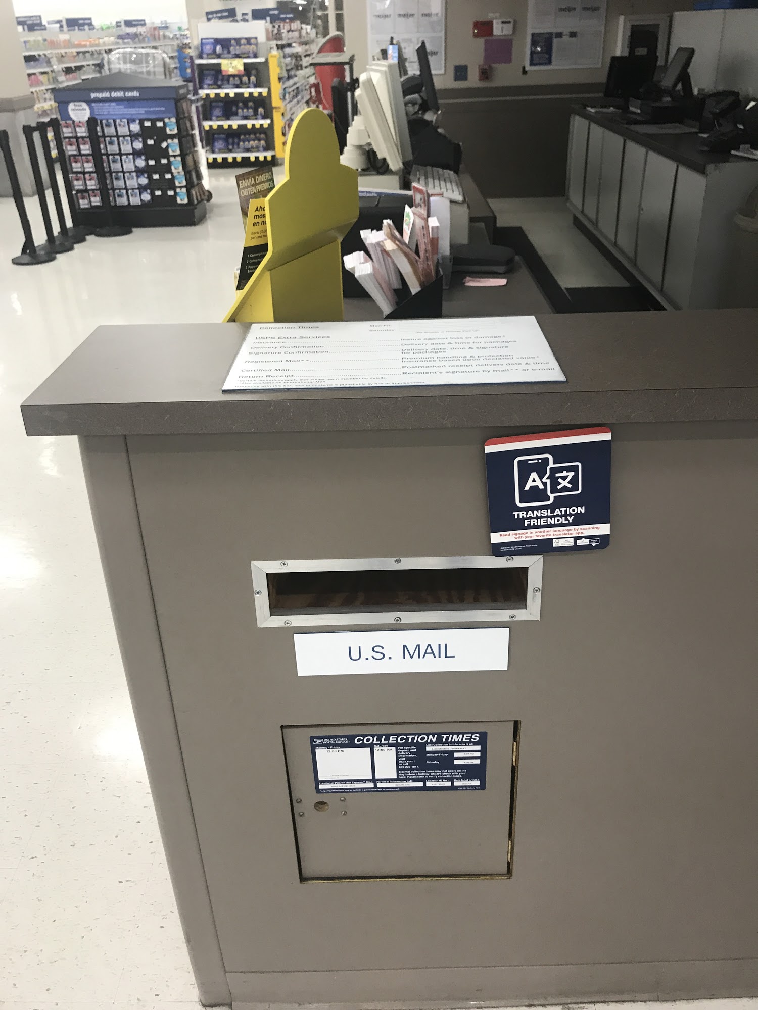 US Post Office Dropbox