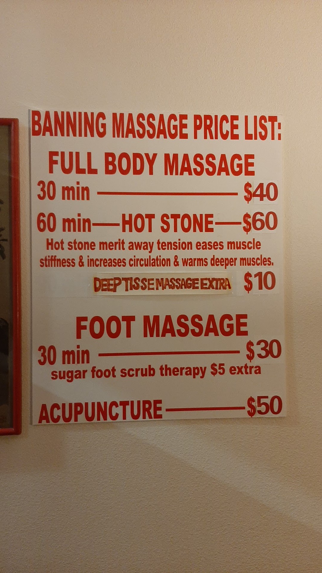 Banning Massage
