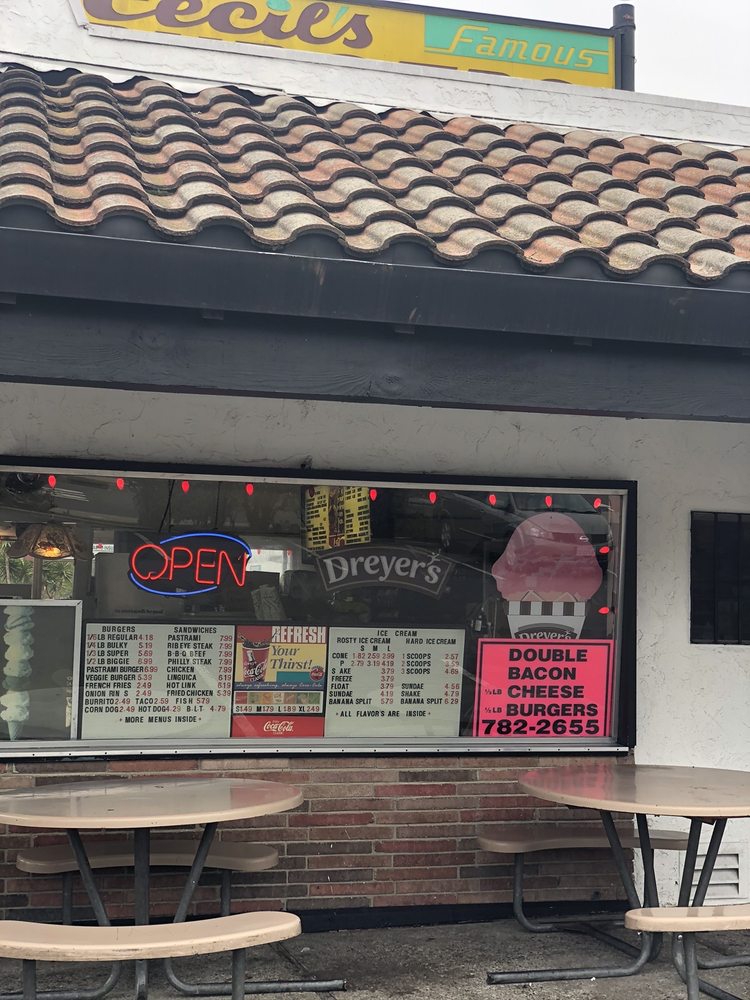Cecil's Famous Burgers 547 Tennyson Rd, Hayward