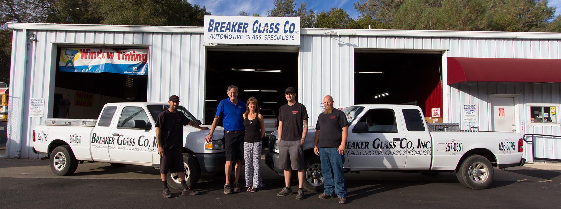 Breaker Glass Co Inc