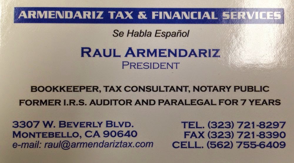 Armendariz Tax & Financial Services