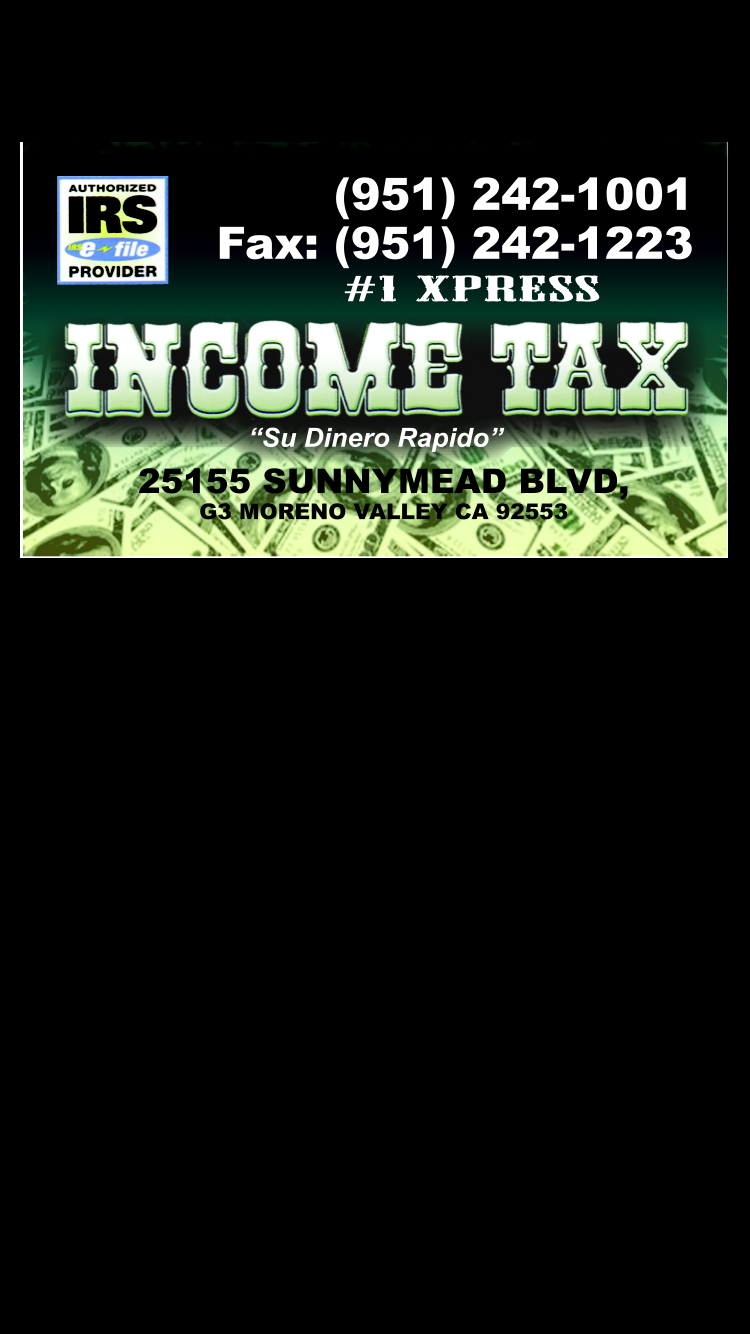 #1 Express Income Tax