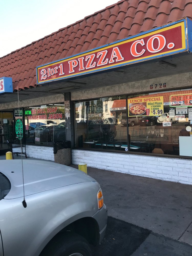 Famous 2 For 1 Pizza 6726 Lankershim Blvd, North Hollywood