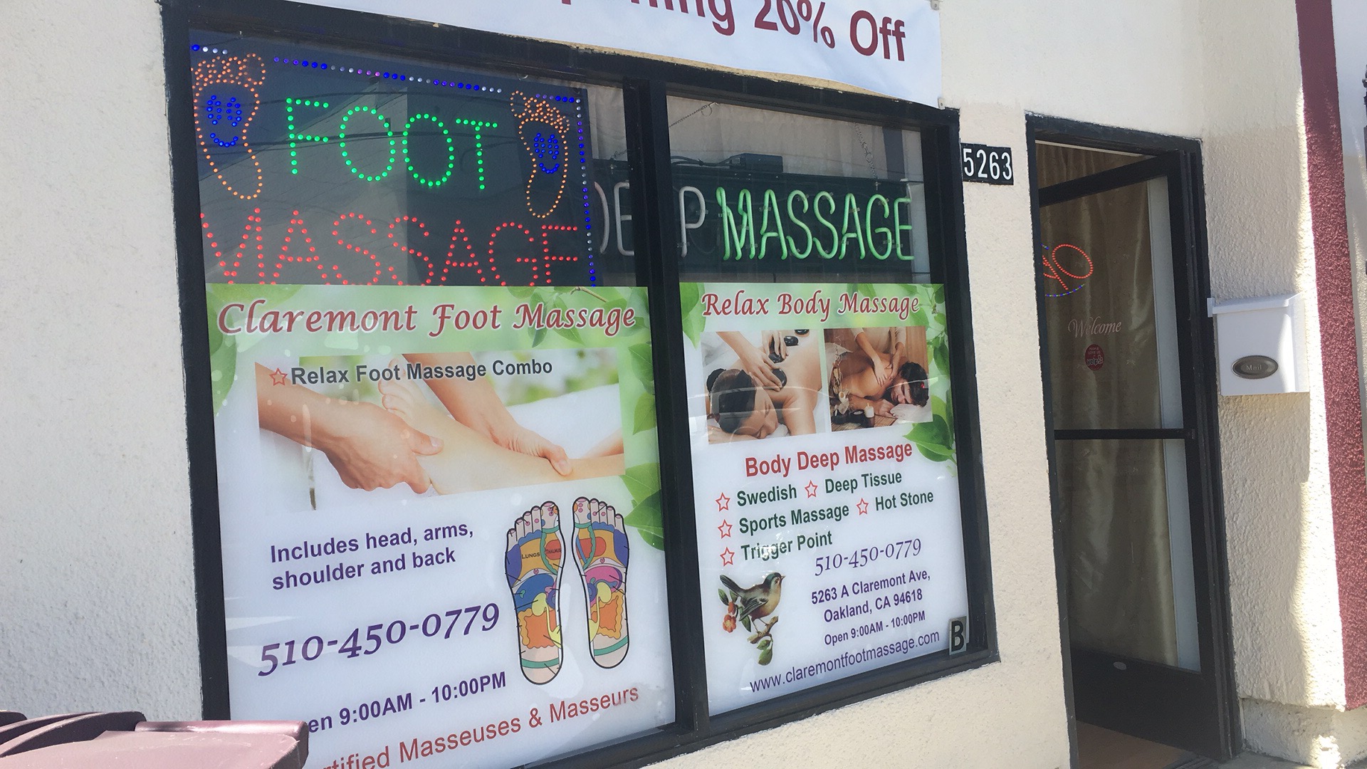Claremont Foot Massage