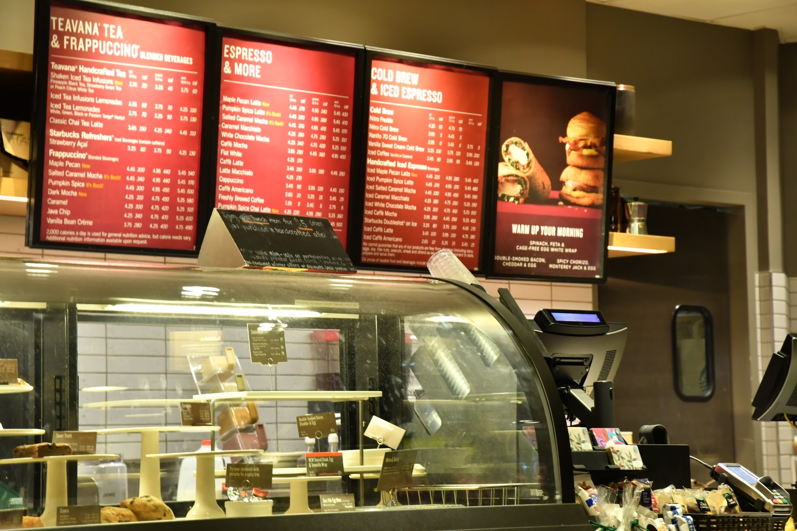 Starbucks Menu