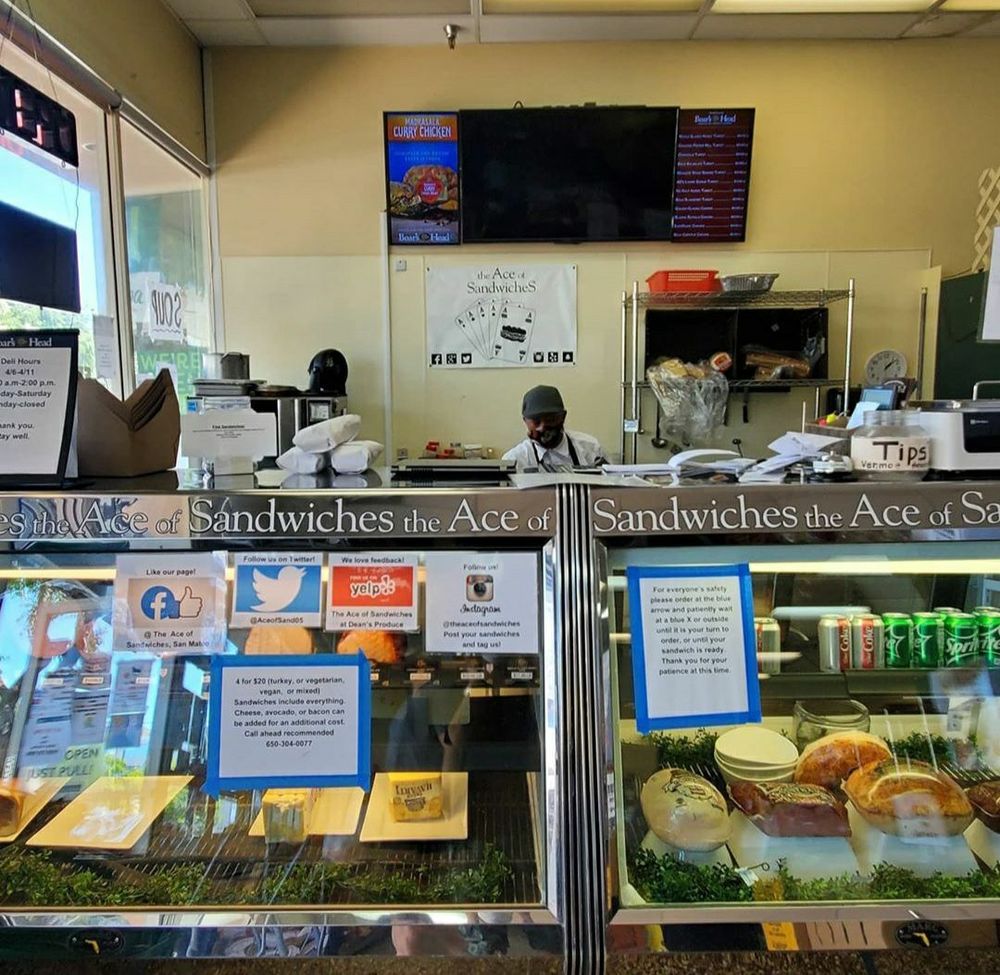 The Ace Of Sandwiches 44 E 4th Ave, San Mateo