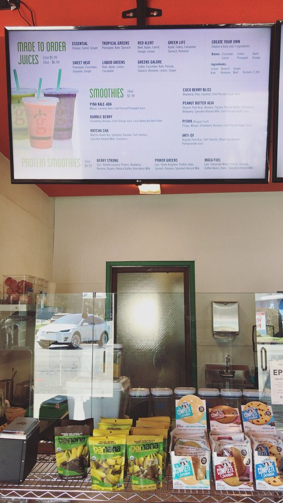GreenHouse Juice Bar 13569 Ventura Blvd, Sherman Oaks