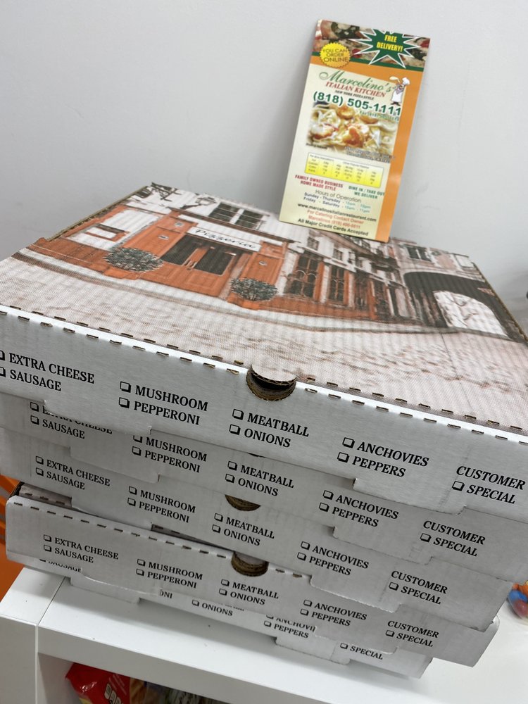 Marcelino's Italian Kitchen 12910 W Magnolia Blvd Ste G, Sherman Oaks