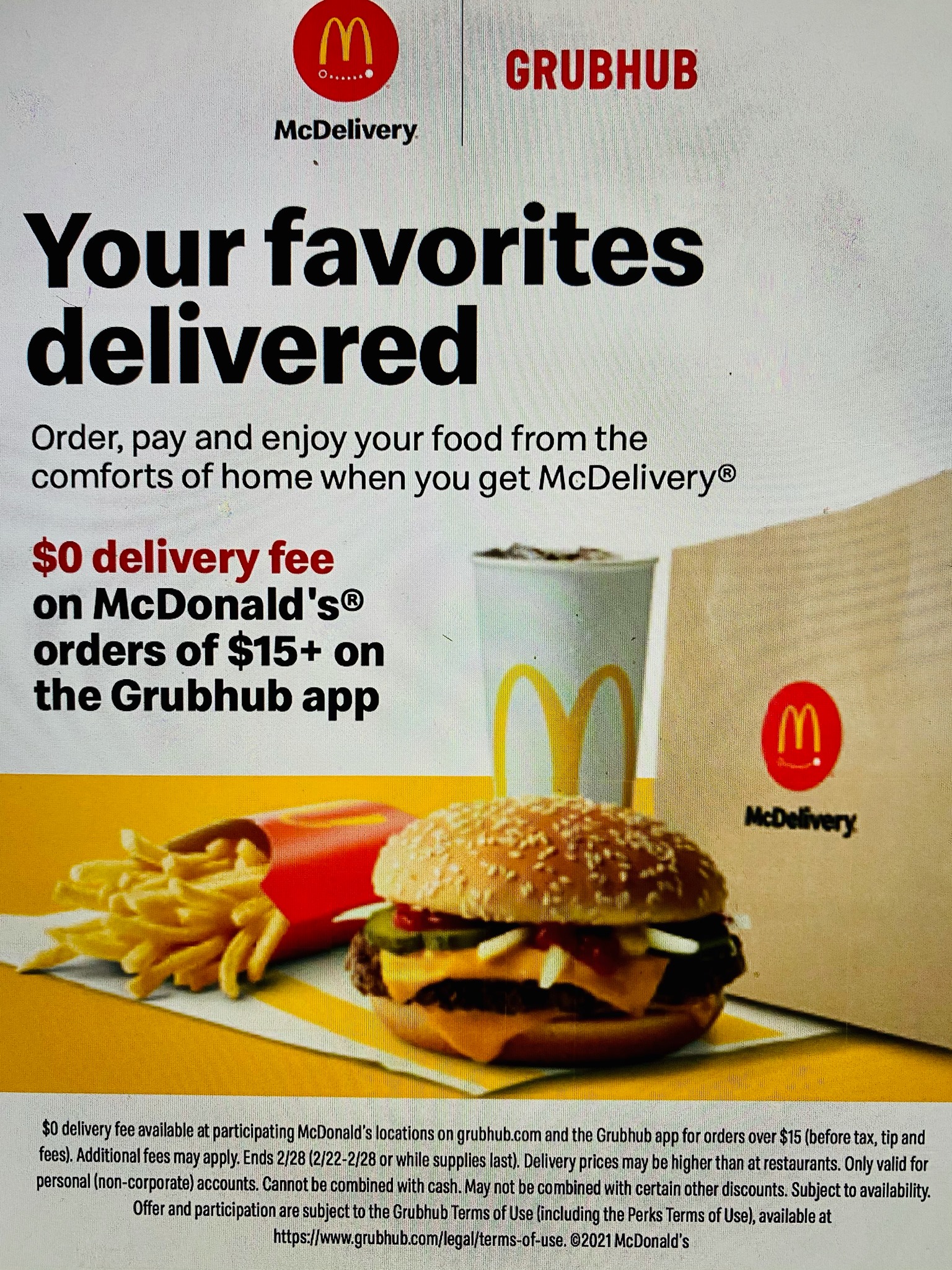 McDonald's Menu