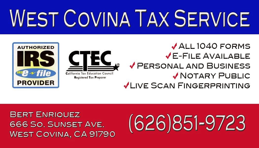 West Covina Tax Service
