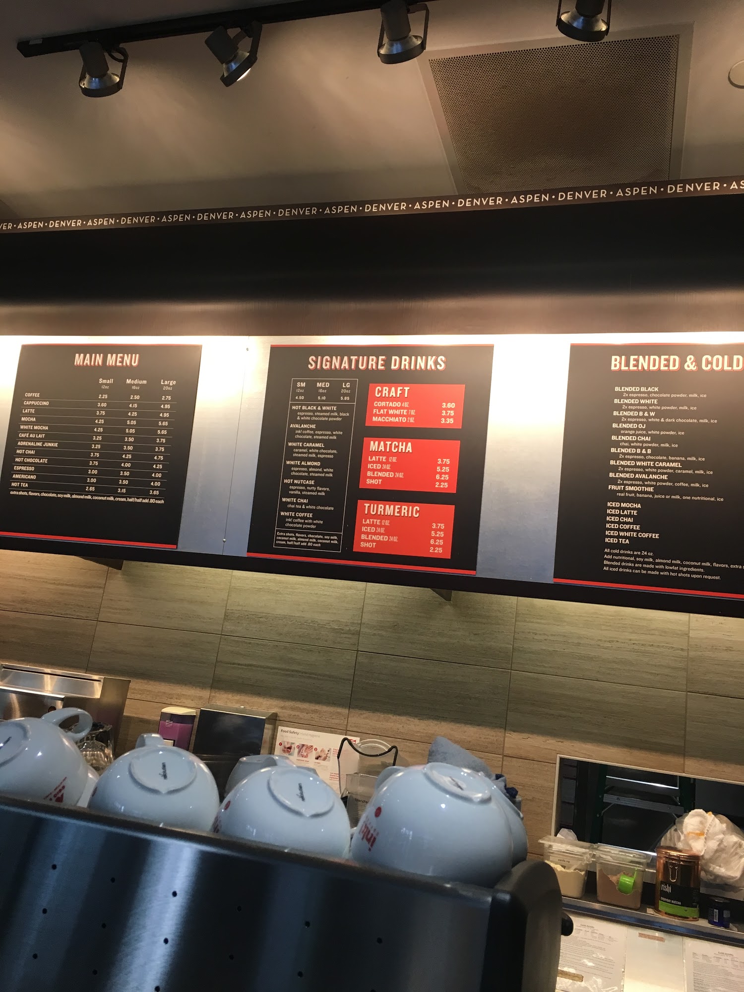 ink! Coffee Cadence Menu