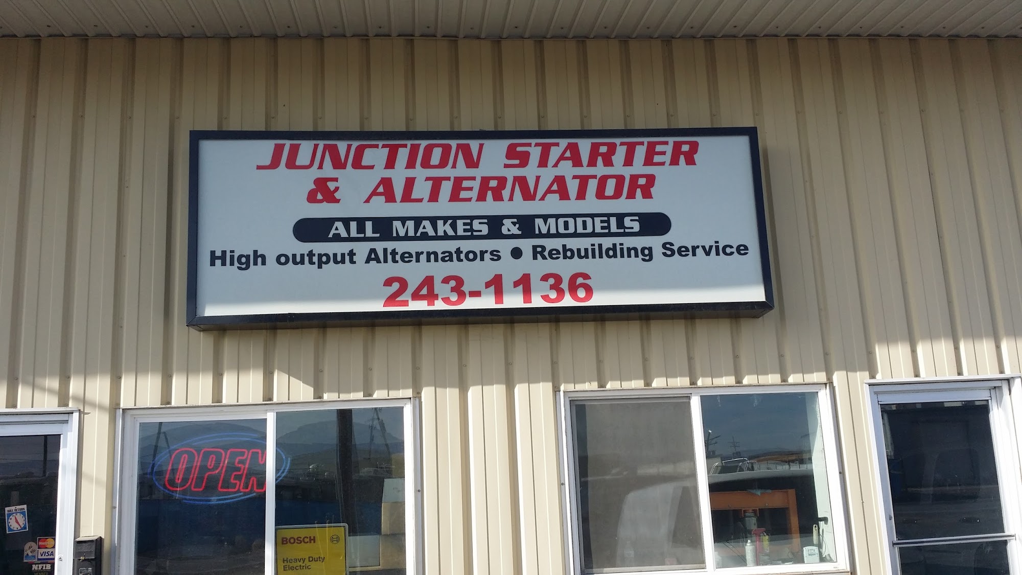 Junction Starter & Alternator