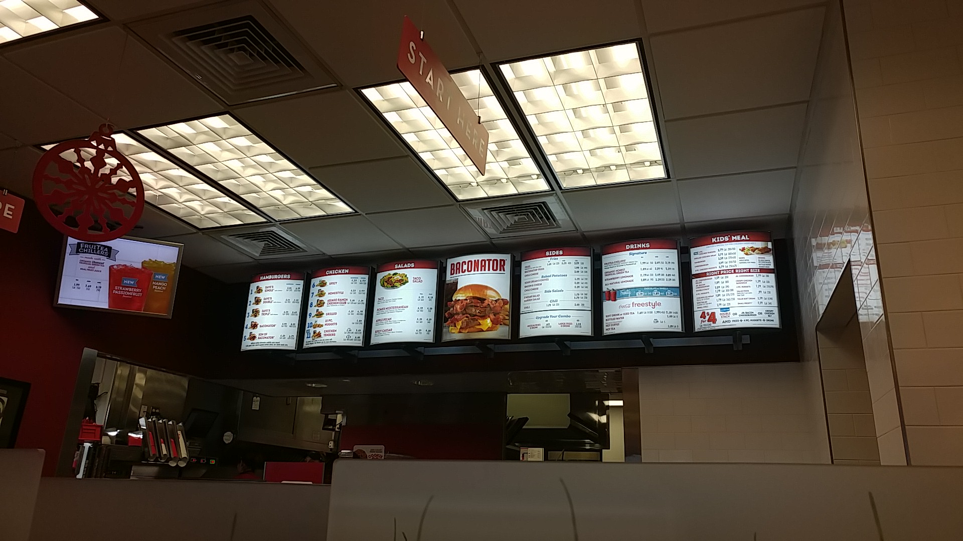 Wendy's Menu