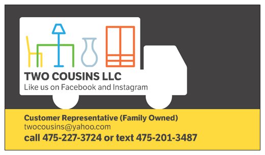 TWO COUSINS LLC (moving & repairing)
