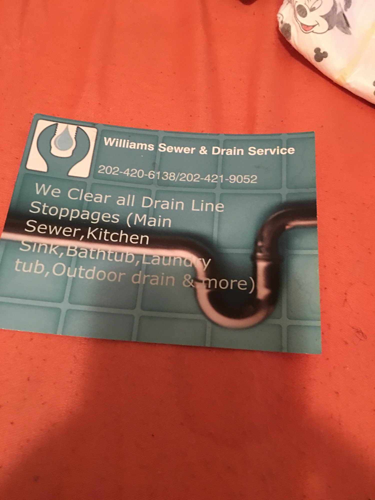Williams Sewer and Drain Service LLC