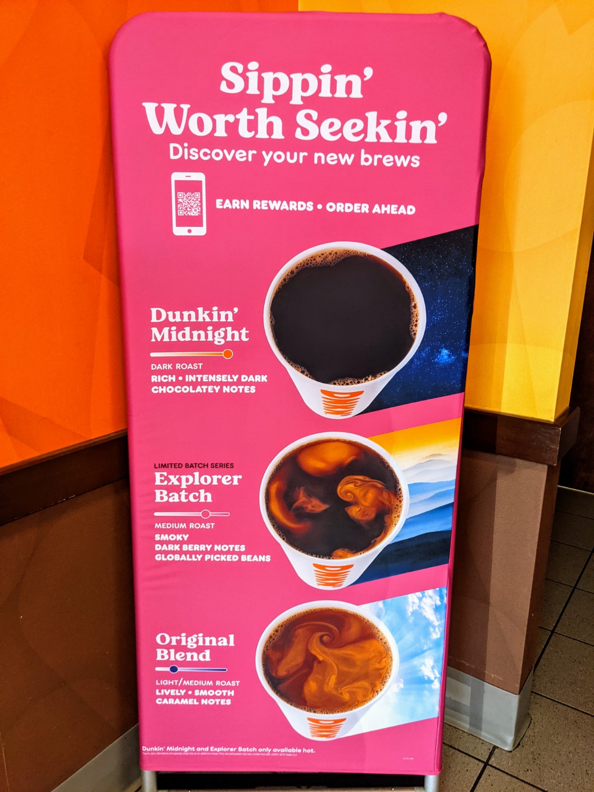 Dunkin' Menu