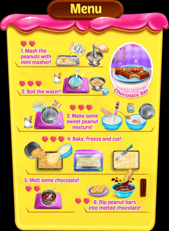 Menchie's Frozen Yogurt Menu