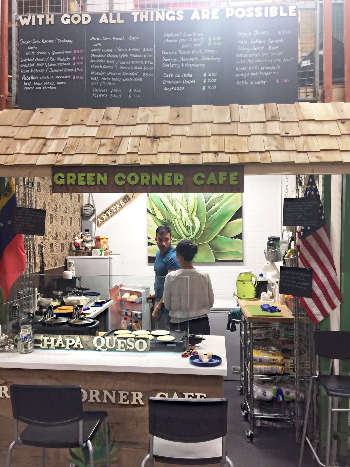 Green Corner Cafe Menu