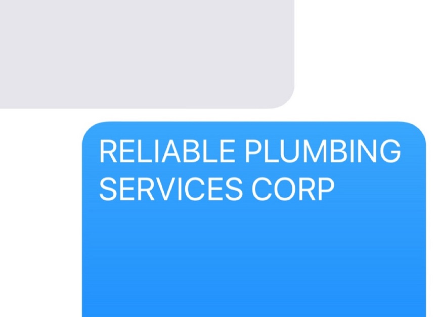 Reliable Plumbing Services Corp