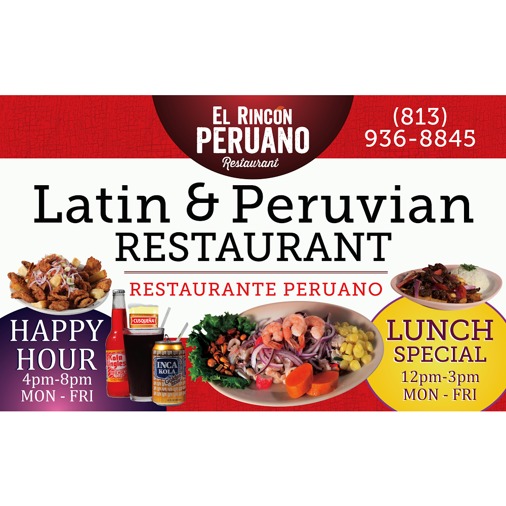 El Rincon Peruano Menu