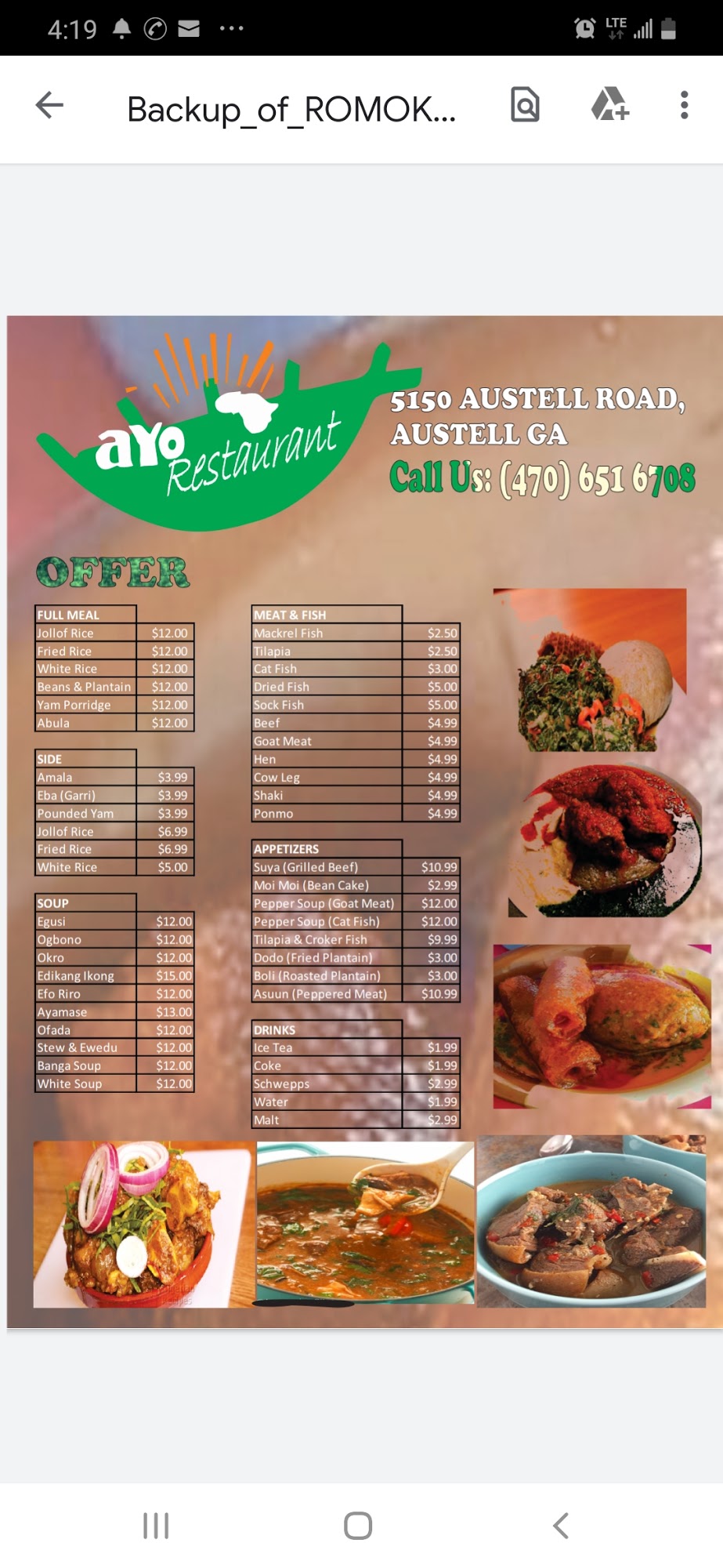 Photo credit: Google