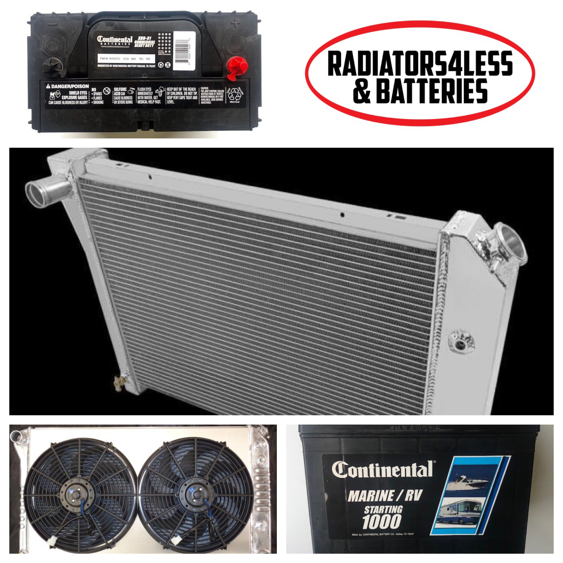 Radiators4Less & Batteries