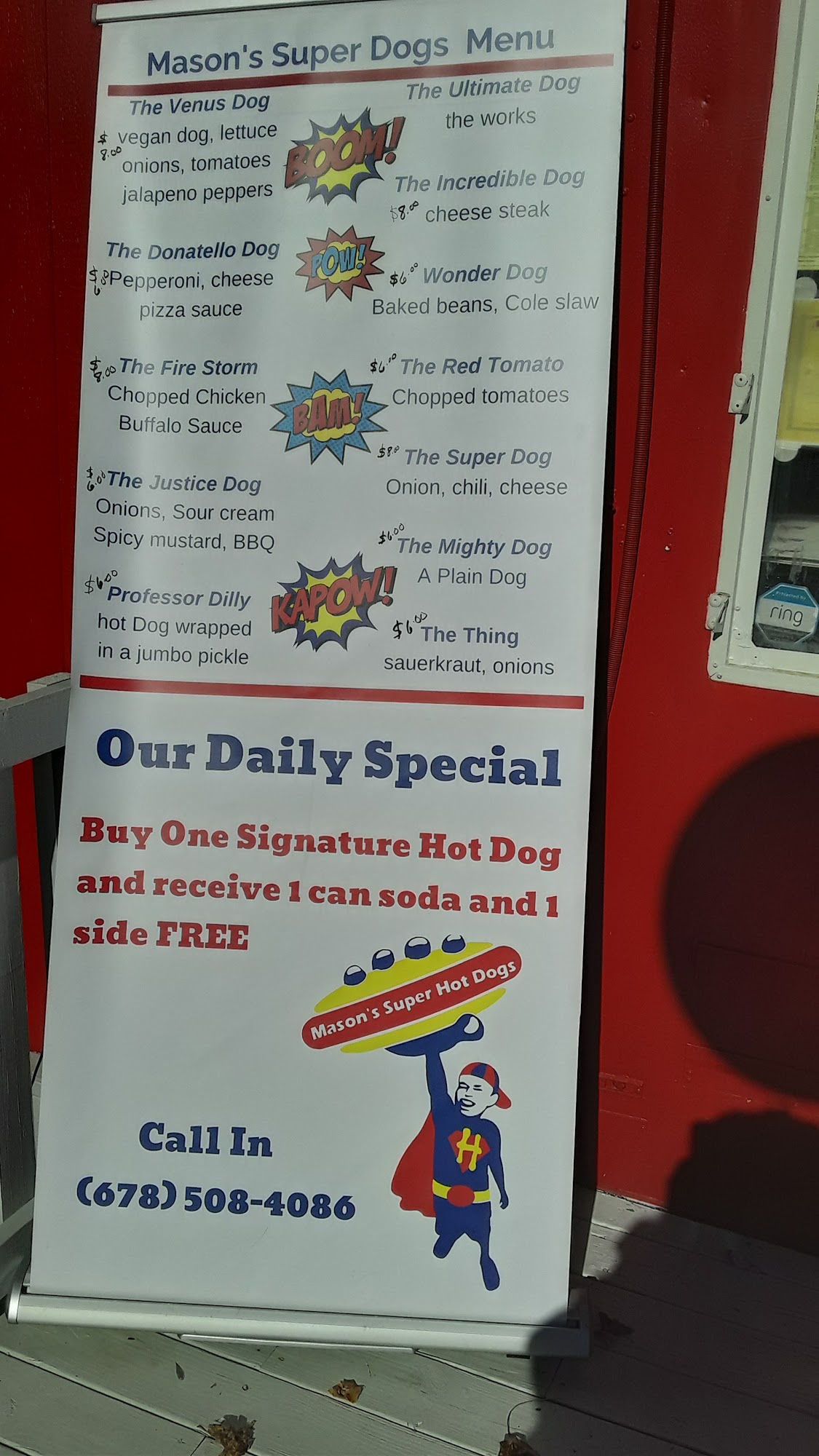 Mason’s Super Dogs 3275 Snapfinger Rd, Stonecrest