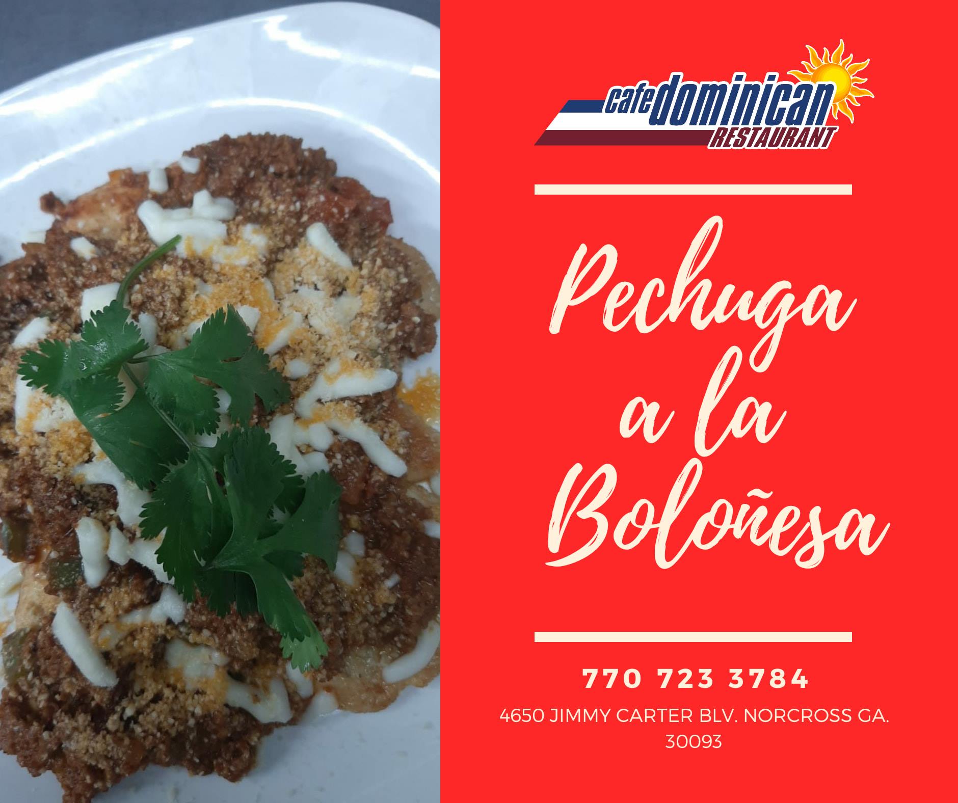 Cafe Dominicano 4650 Jimmy Carter Blvd, Norcross