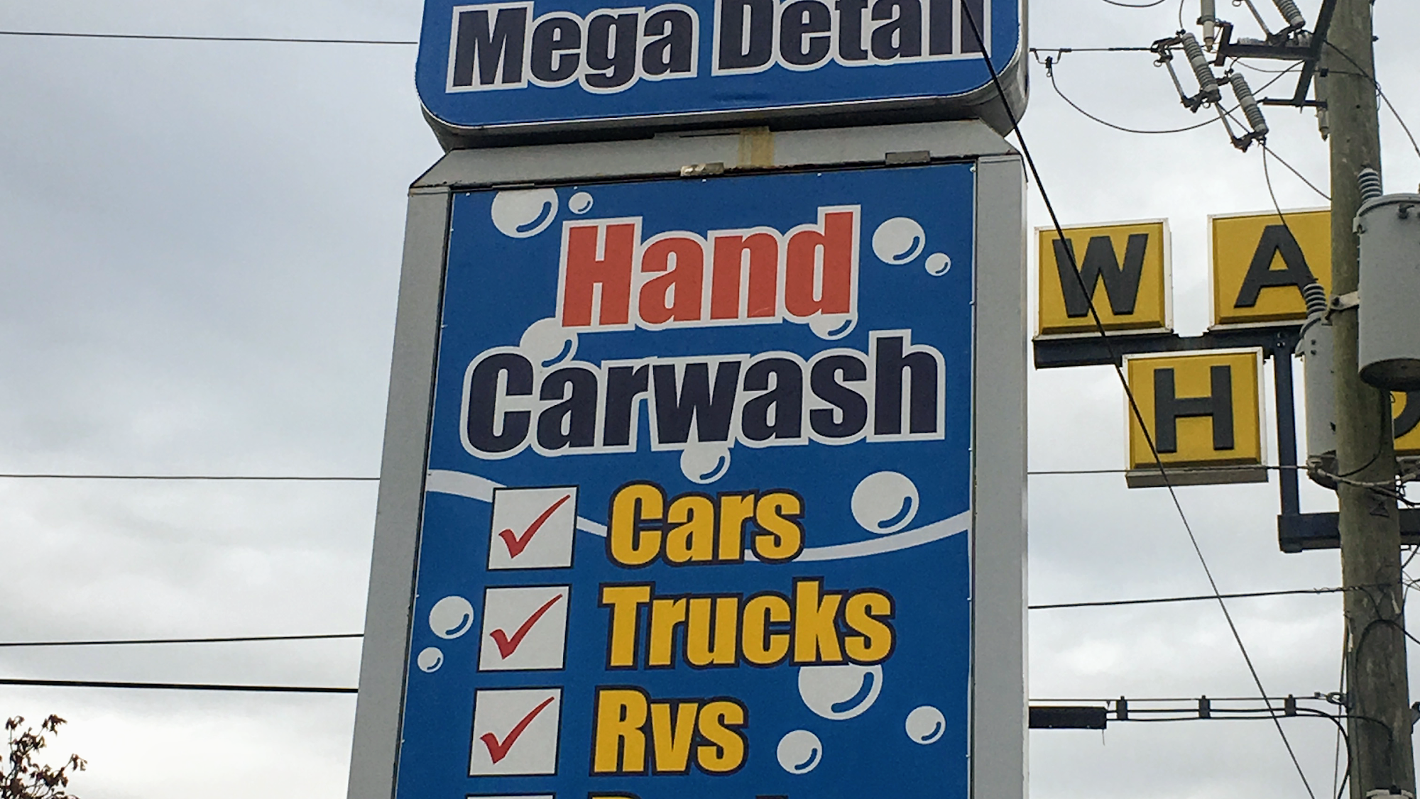 Mega Detail/Hand Car Wash & Emission testing