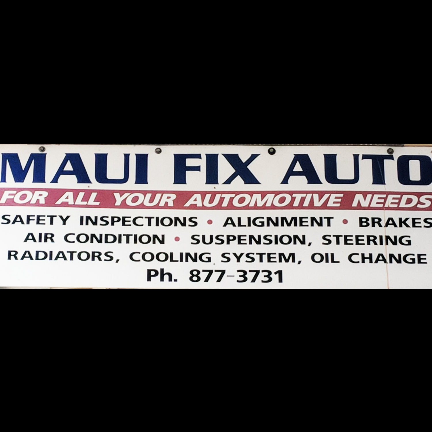 Maui Fix Auto