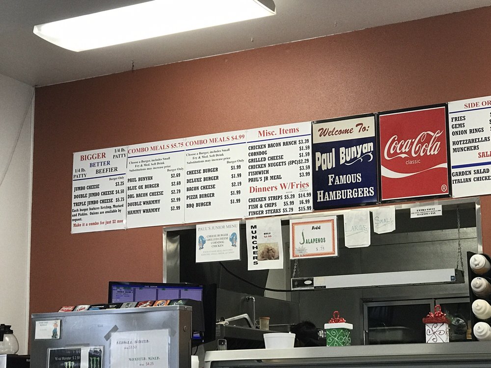 Paul Bunyan Restaurants, Post Falls Menu, Reviews (246), Photos (25