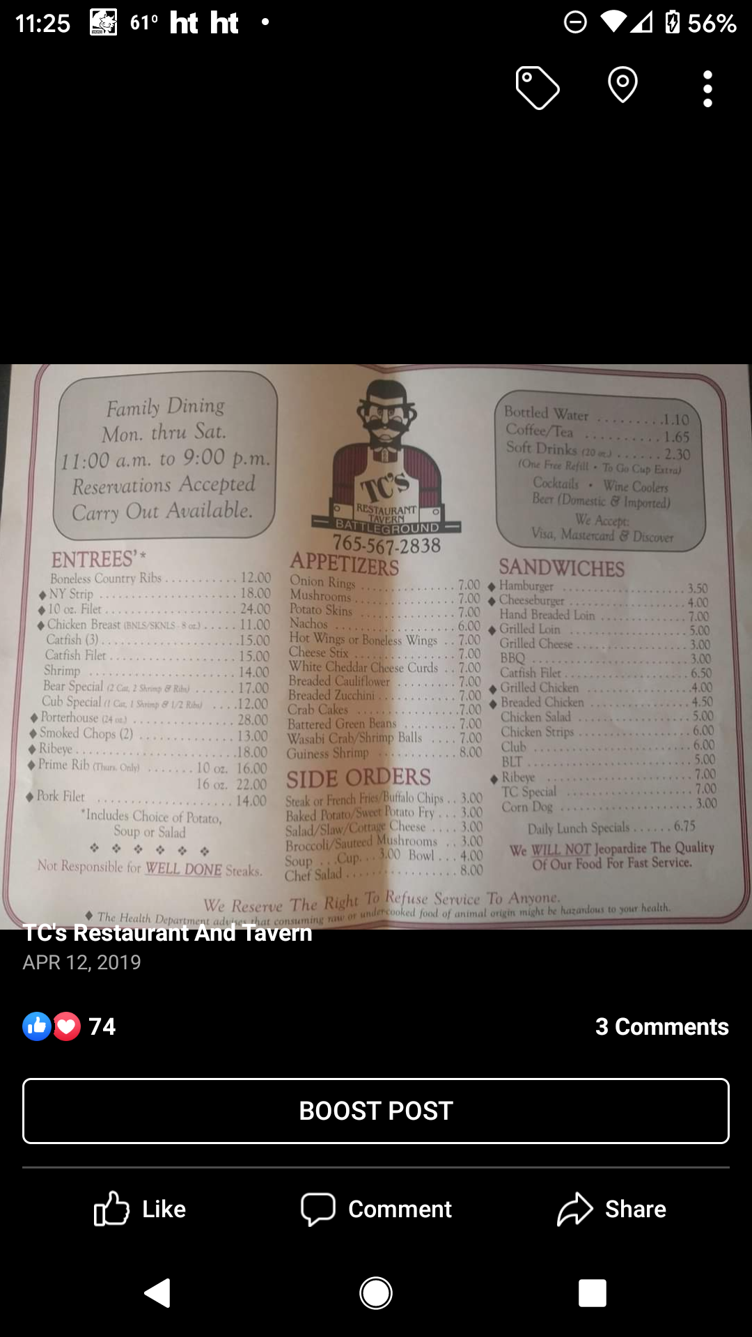 Photo credit: Facebook