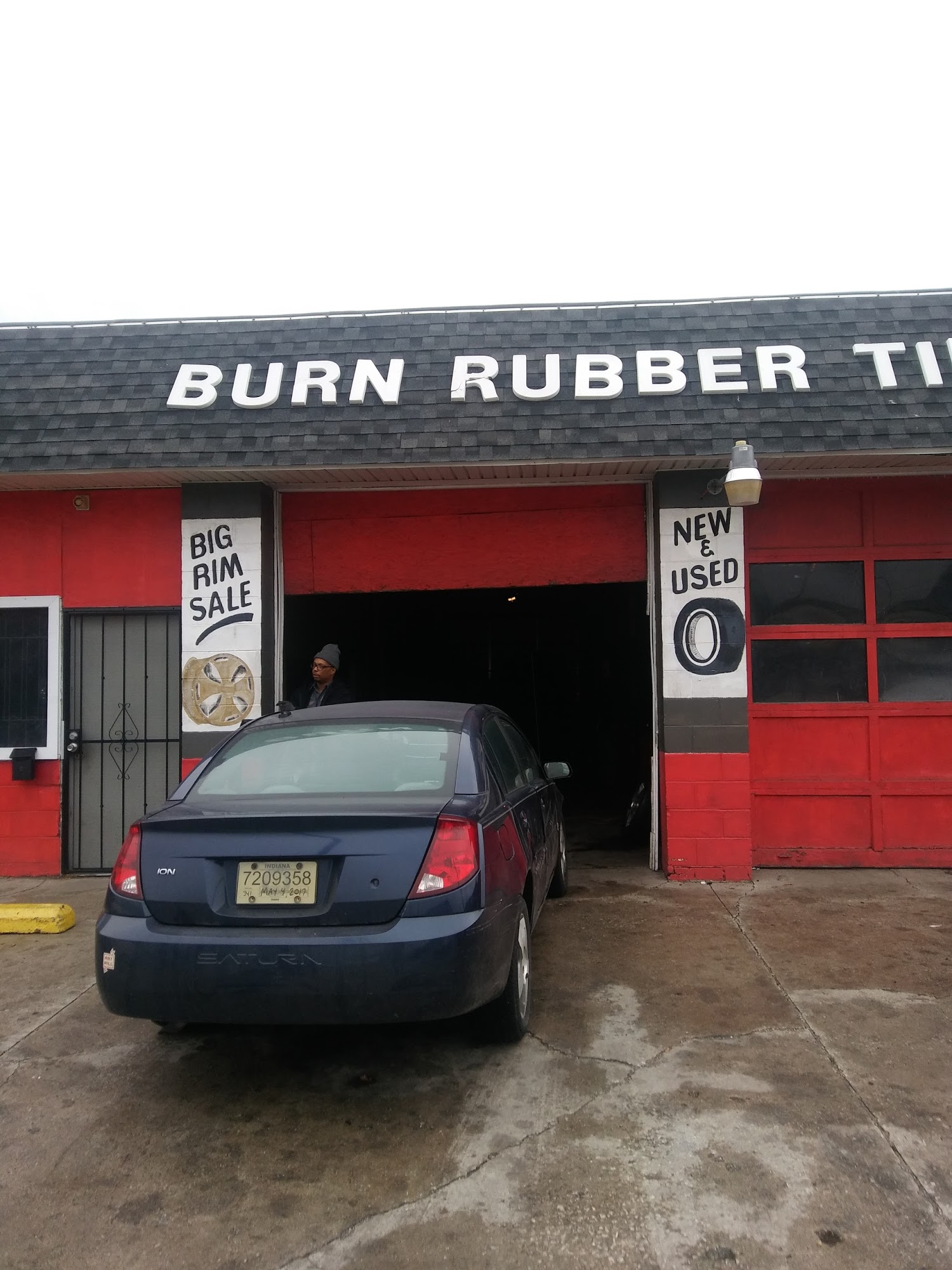 Burn Rubber Tire