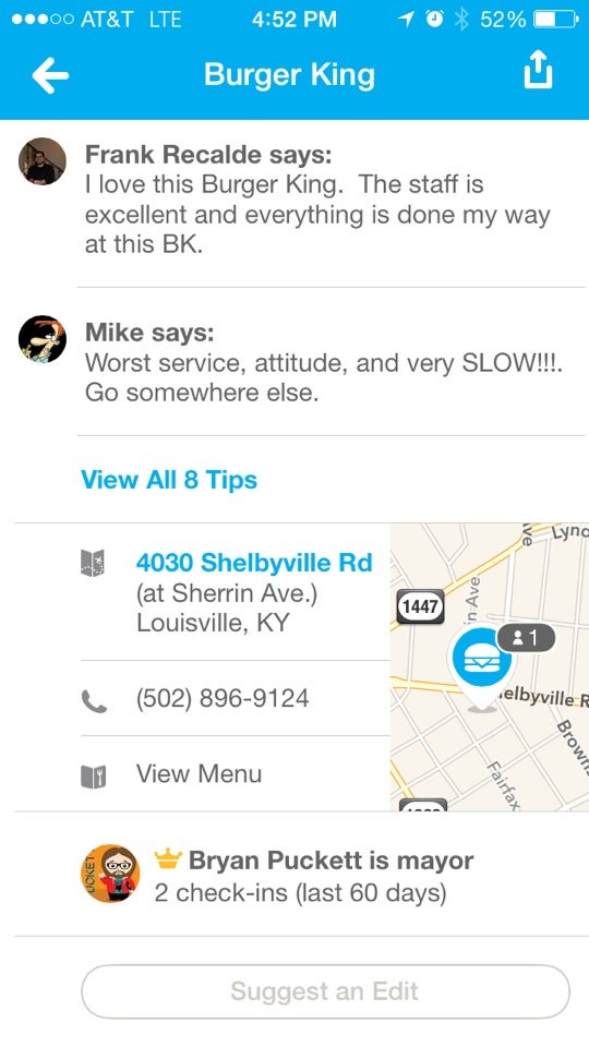 Photo credit: foursquare