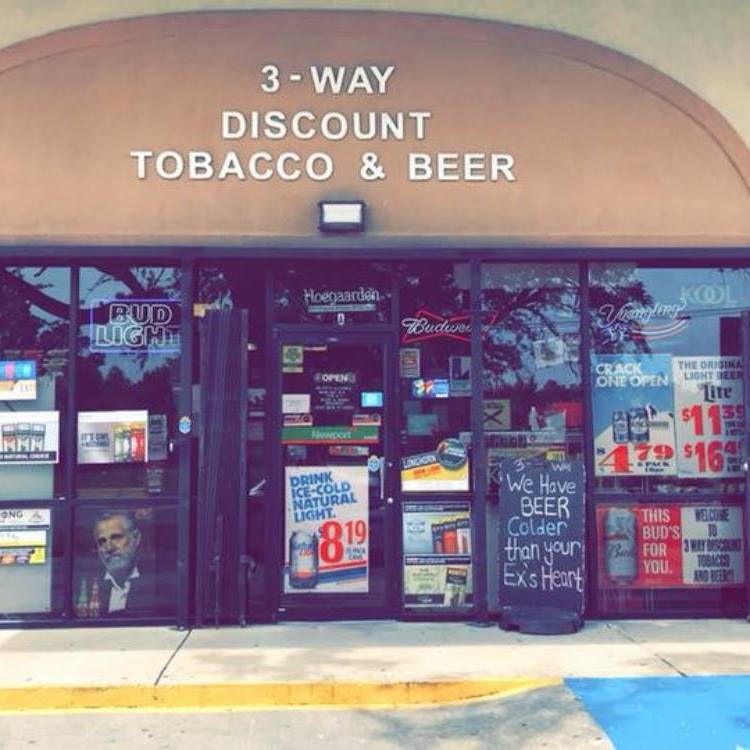 3-Way Discount Tobacco & Beer