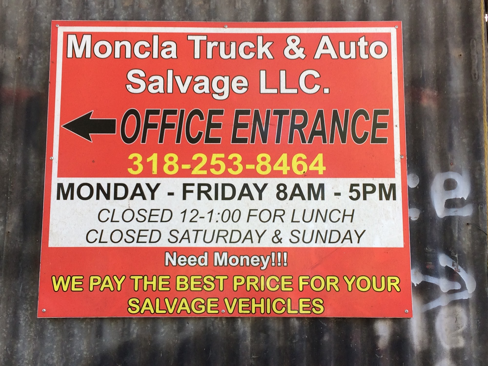Moncla Truck & Auto Salvage