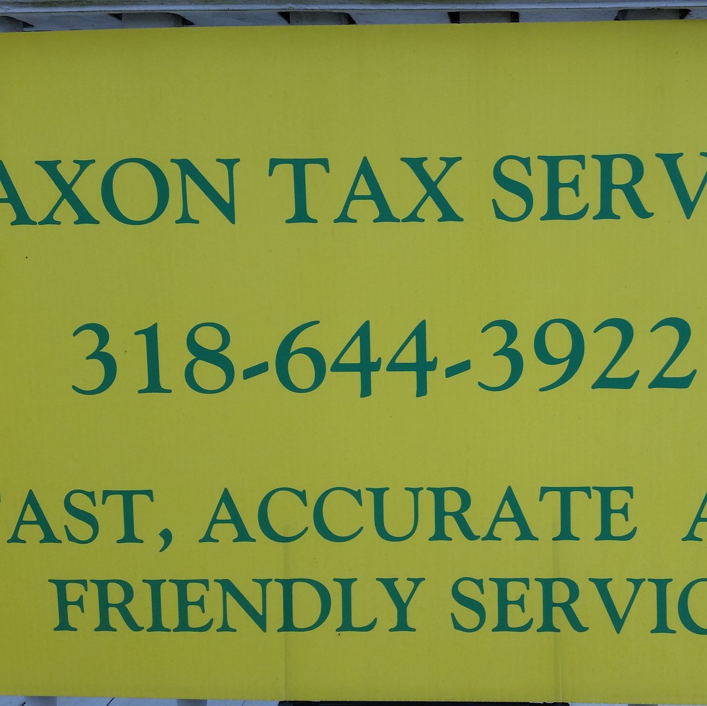 Saxon Bookkeeping & Tax Services