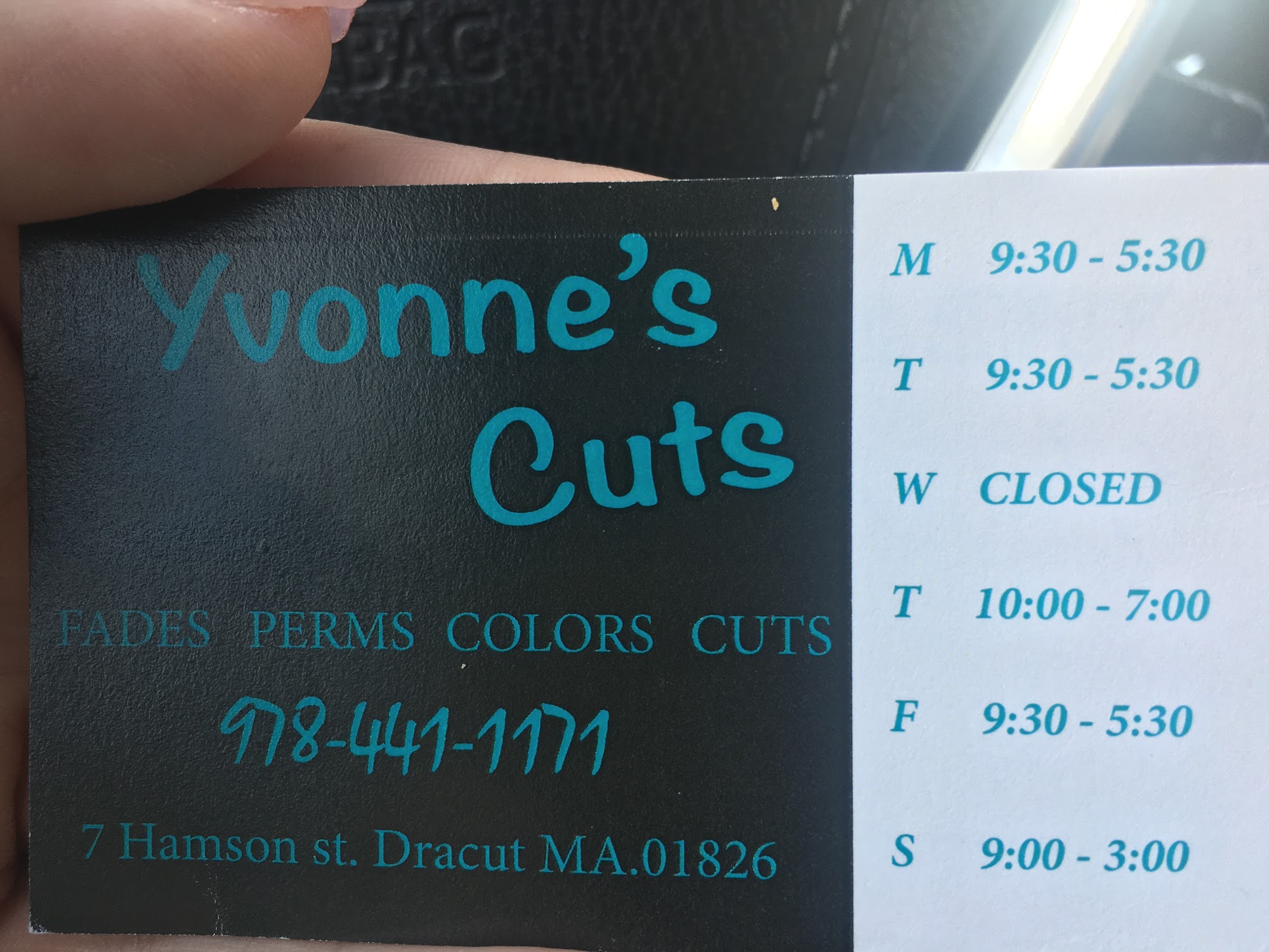 Yvonne's Cuts