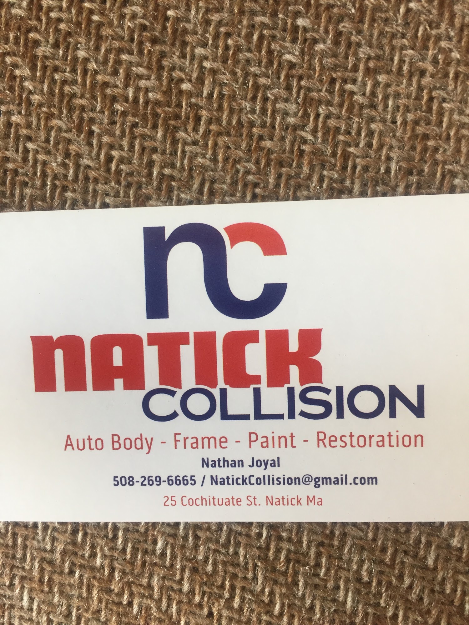 Natick Collision