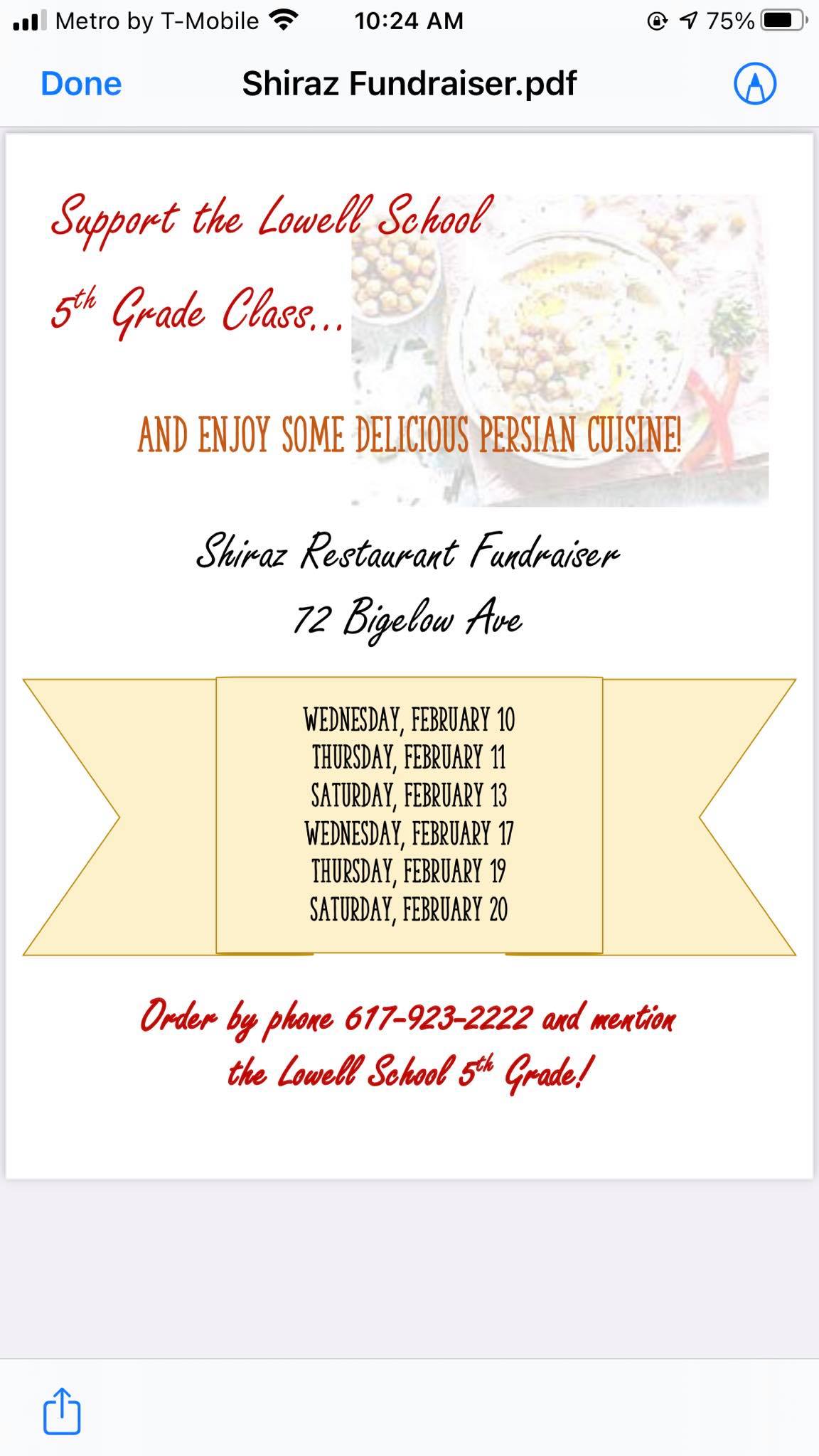 Shiraz Persian Cuisine 72 Bigelow Ave, Watertown