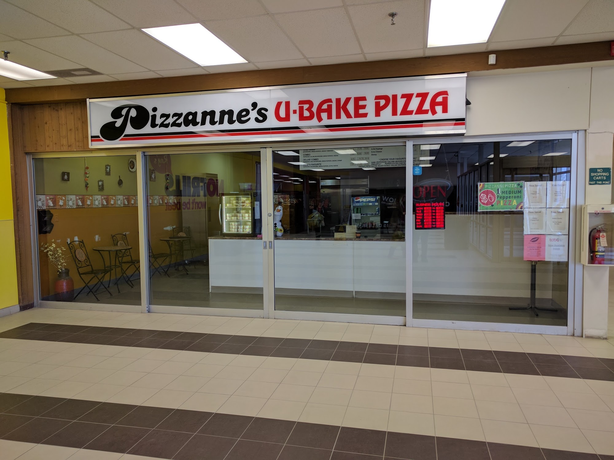 Pizzanne's U-Bake Pizza