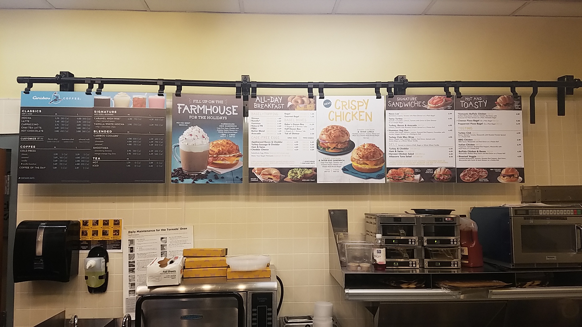 Einstein Bros. Bagels Menu