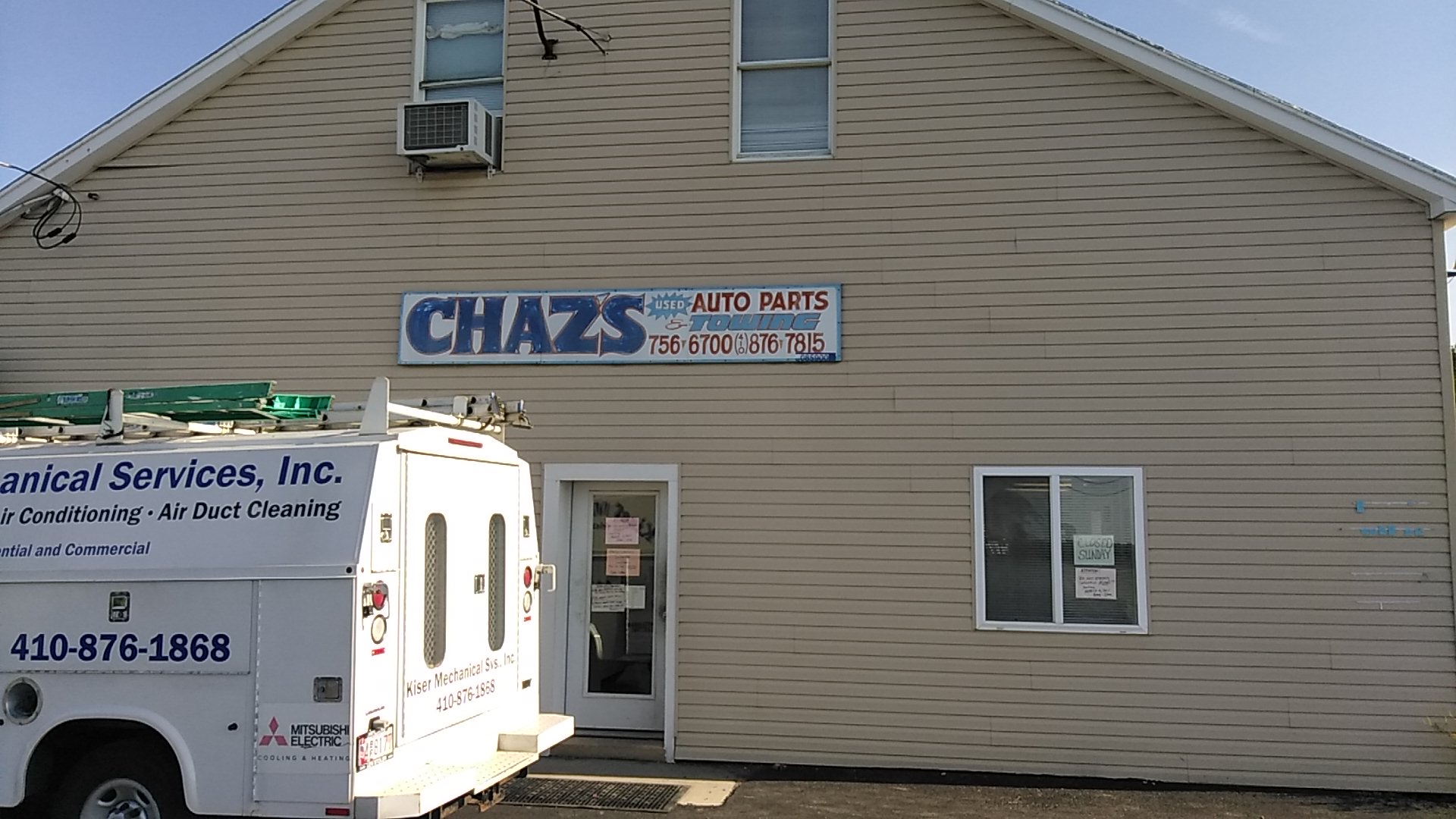 Chaz's Used Auto Parts & Towing Inc