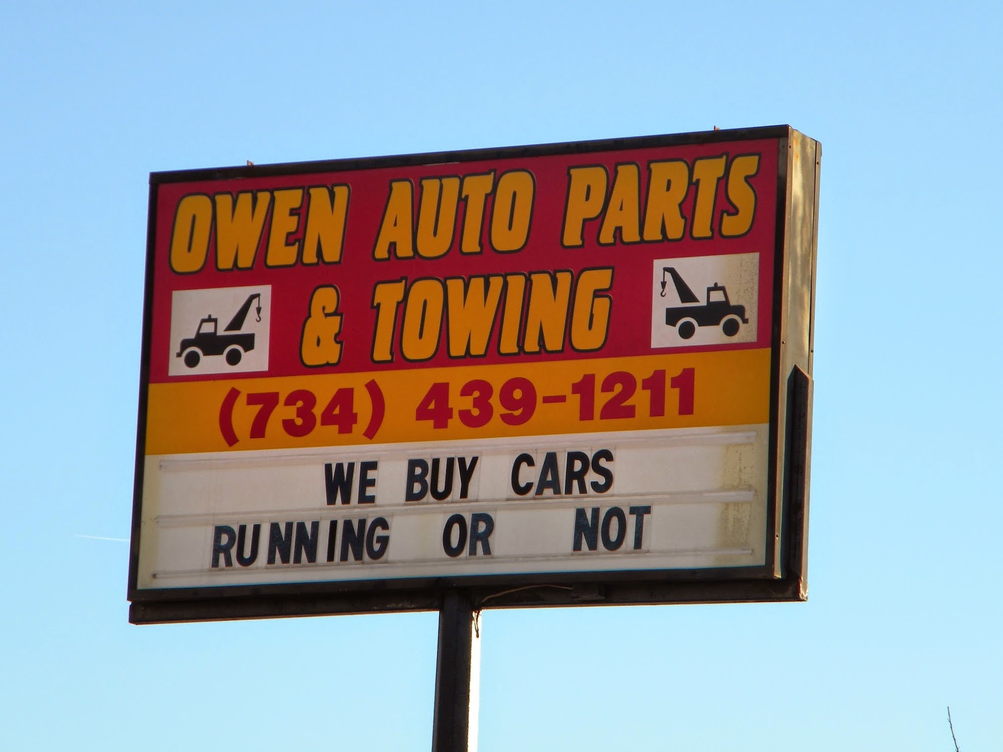 Owen Auto Parts and Towing Inc.