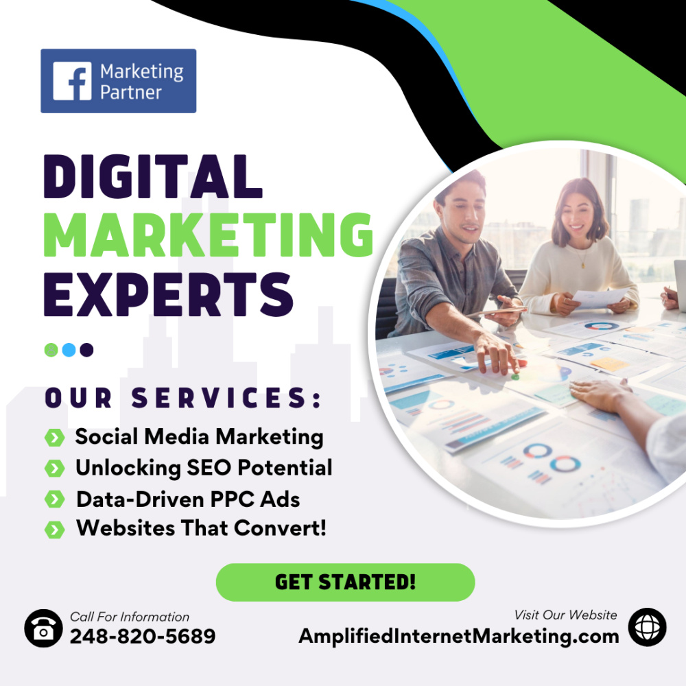 Amplify Digital Marketing, LLC 28175 Haggerty Rd, Novi