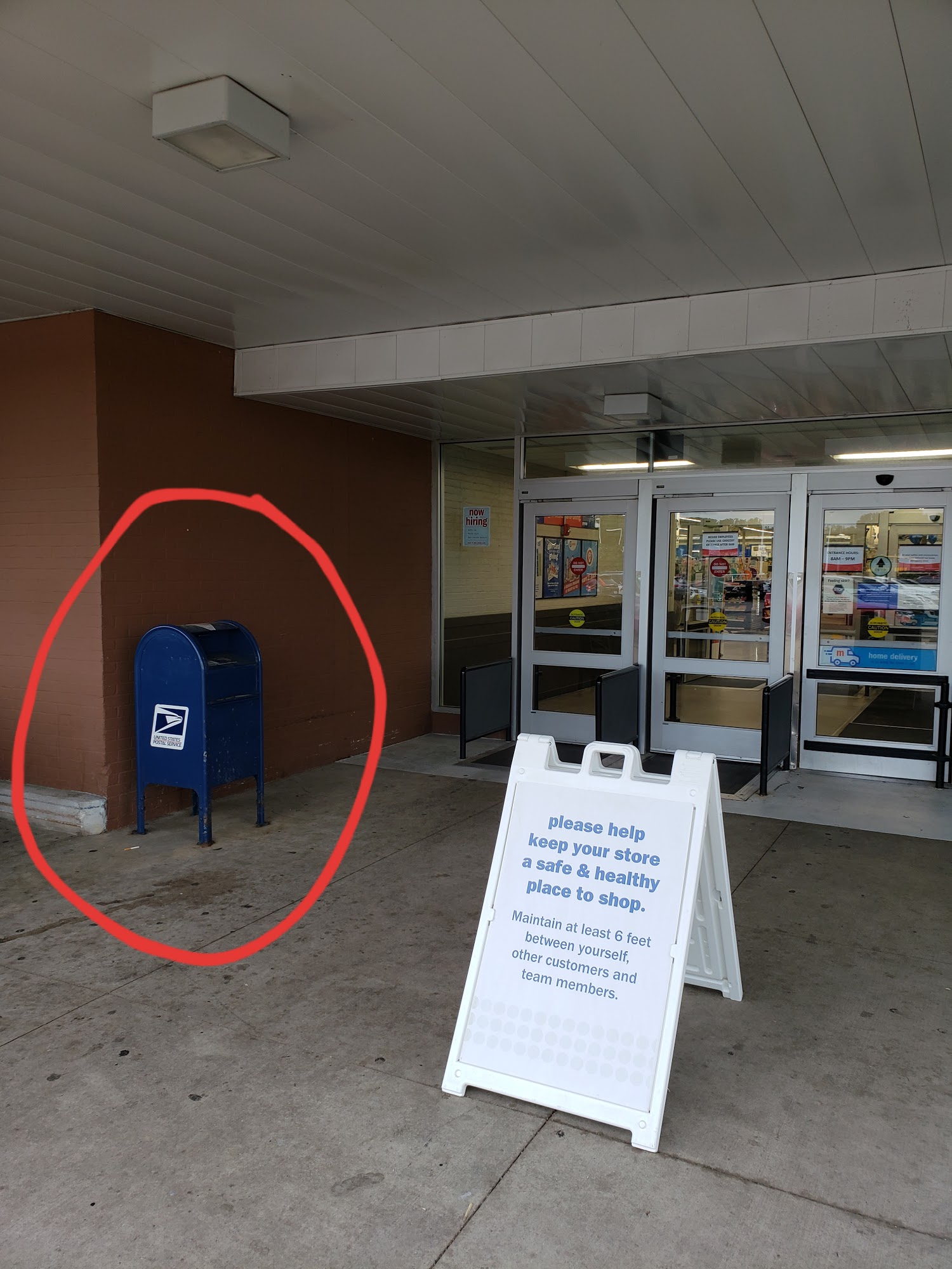 US Post Collection Box