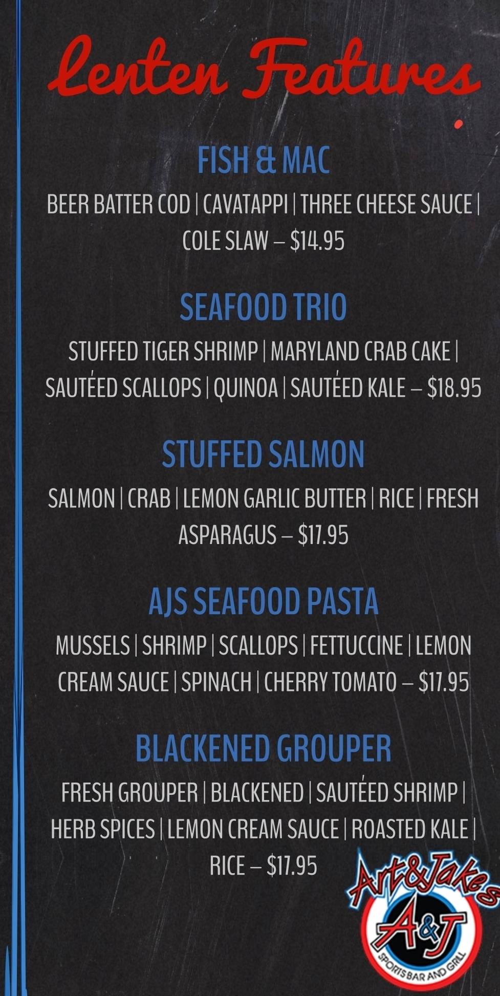 Art & Jake's Sports Bar Sterling Heights 44899 Mound Rd, Sterling Heights