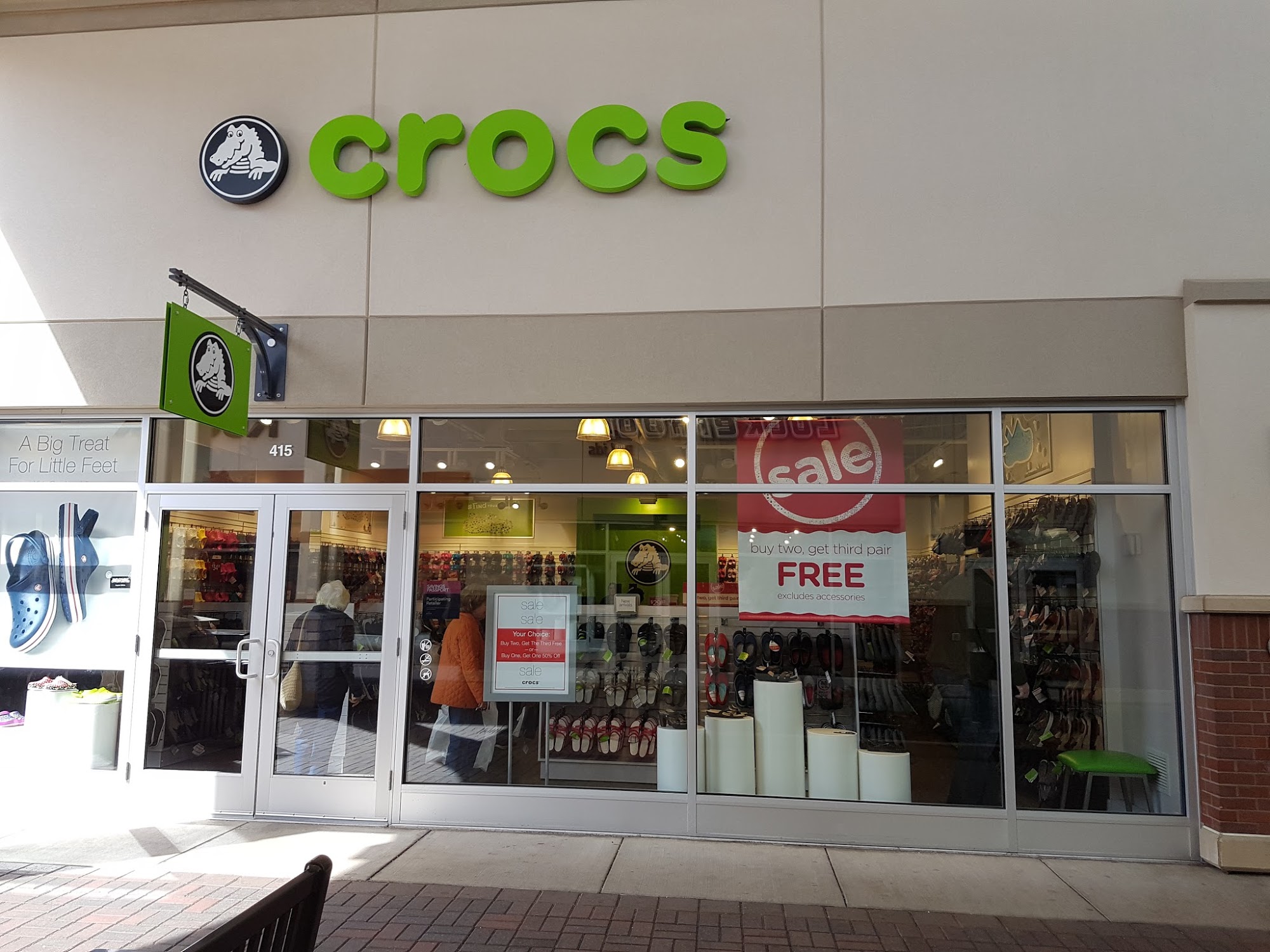 Crocs at Twin Cities Outlet