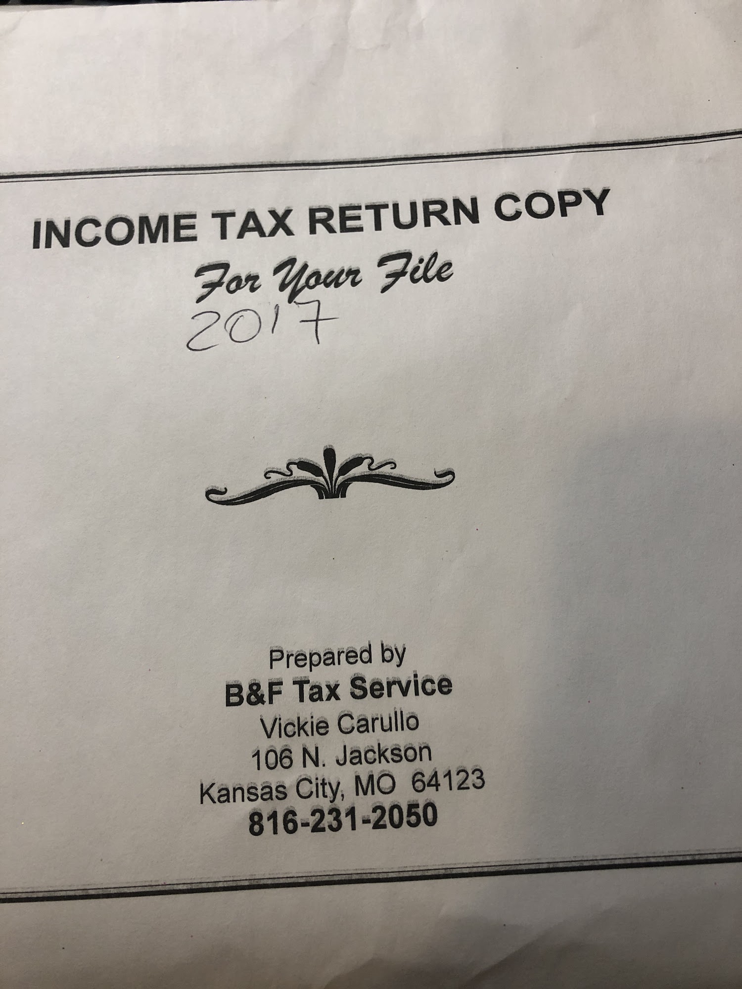B & F Tax Services