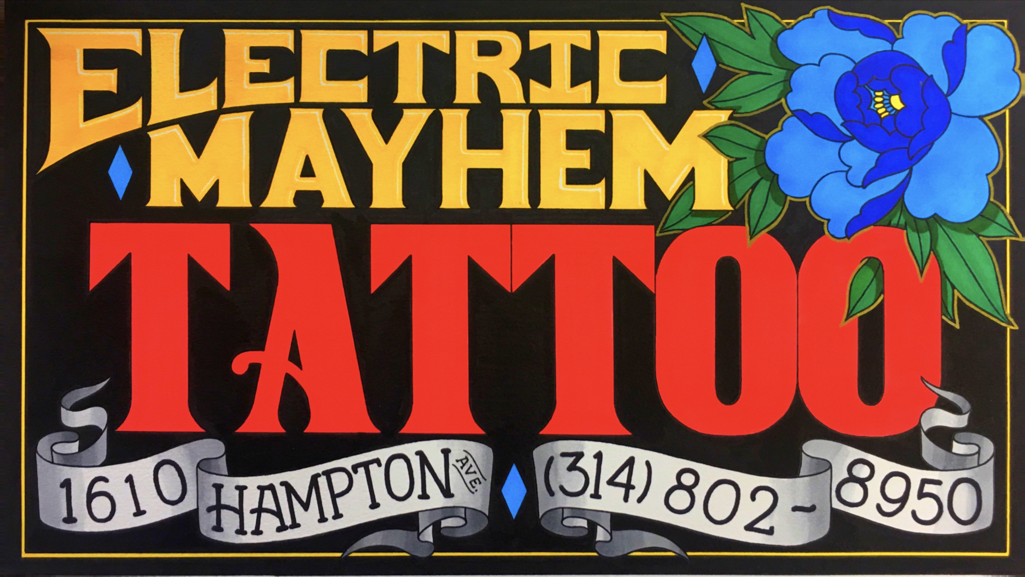 Electric Mayhem Tattoo